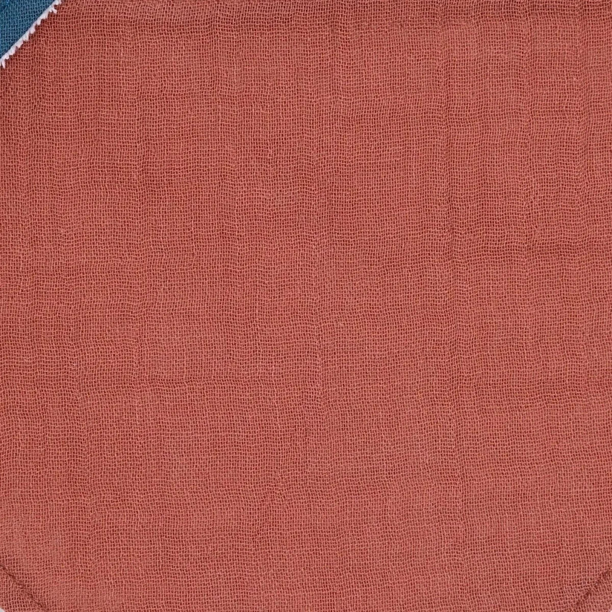 Messy Duck Bandana Baby Bib Pack of 2 - Terracotta & Deep Navy | Luxury Home Accessories | Heulog Glow