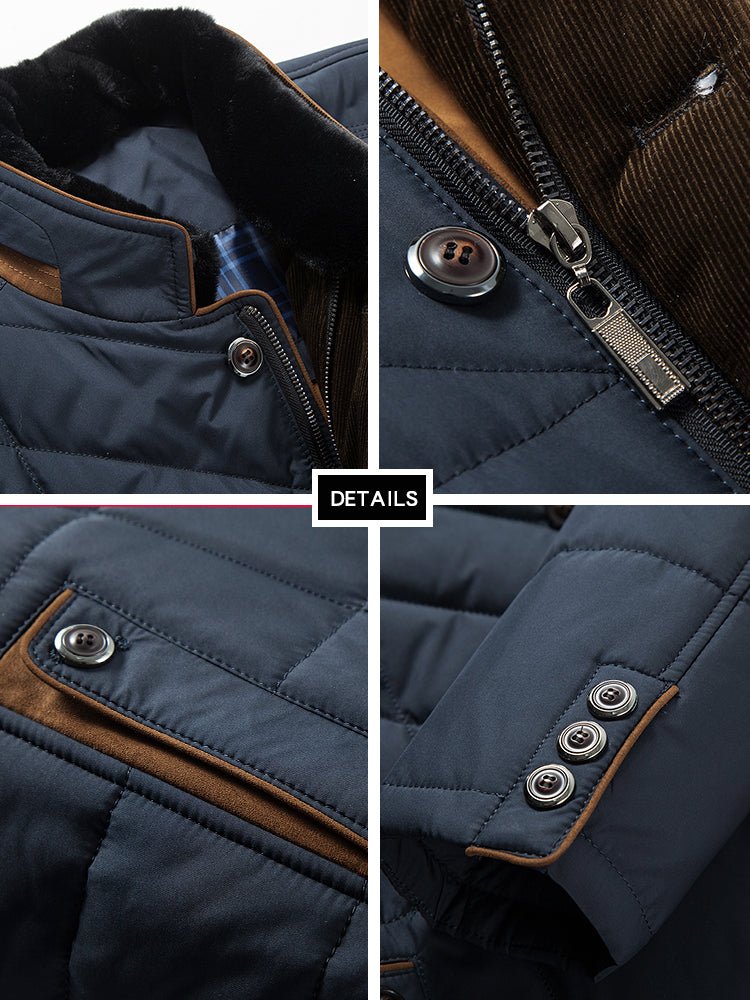 Middle-aged And Elderly Padded Jacket Father Winter Clothes | Luxury Home Accessories | Heulog Glow