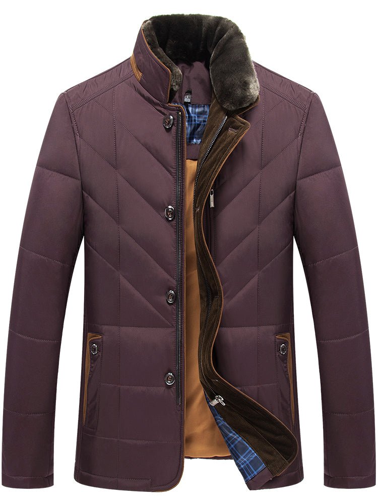 Middle-aged And Elderly Padded Jacket Father Winter Clothes | Luxury Home Accessories | Heulog Glow