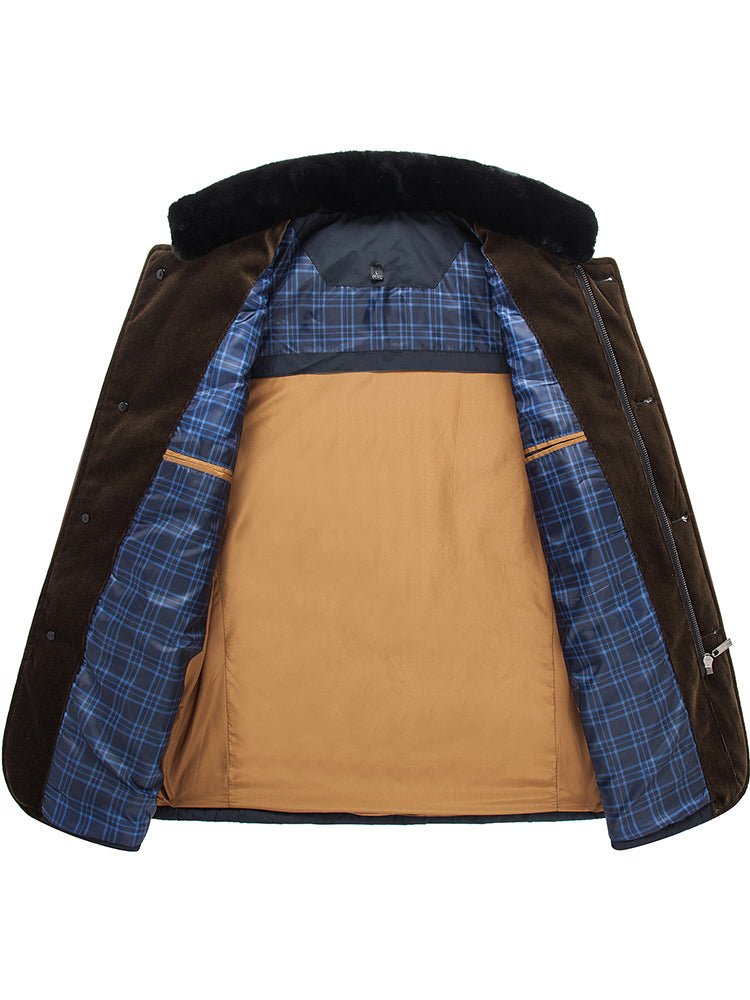 Middle-aged And Elderly Padded Jacket Father Winter Clothes | Luxury Home Accessories | Heulog Glow