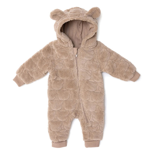 Midimod Newborn Welsoft Footless Jumpsuit - Beige | Luxury Home Accessories | Heulog Glow