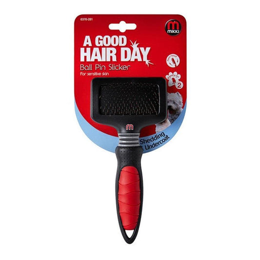 Mikki Ball Pin Slicker Brush Cat/Dog Small | Luxury Home Accessories | Heulog Glow