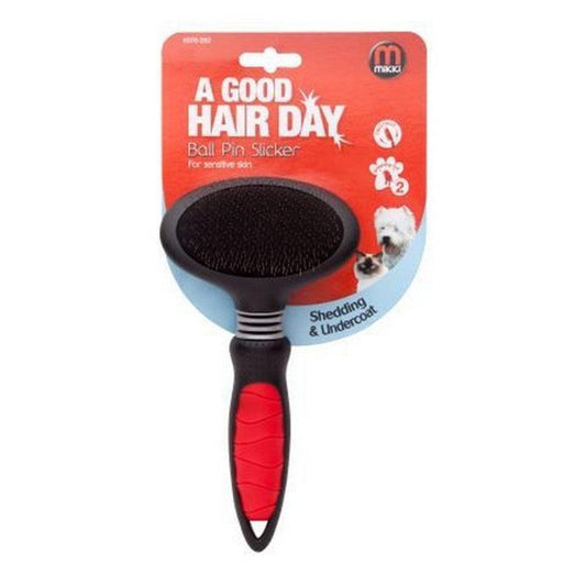 Mikki Ball Pin Slicker Brush Dog Large | Luxury Home Accessories | Heulog Glow