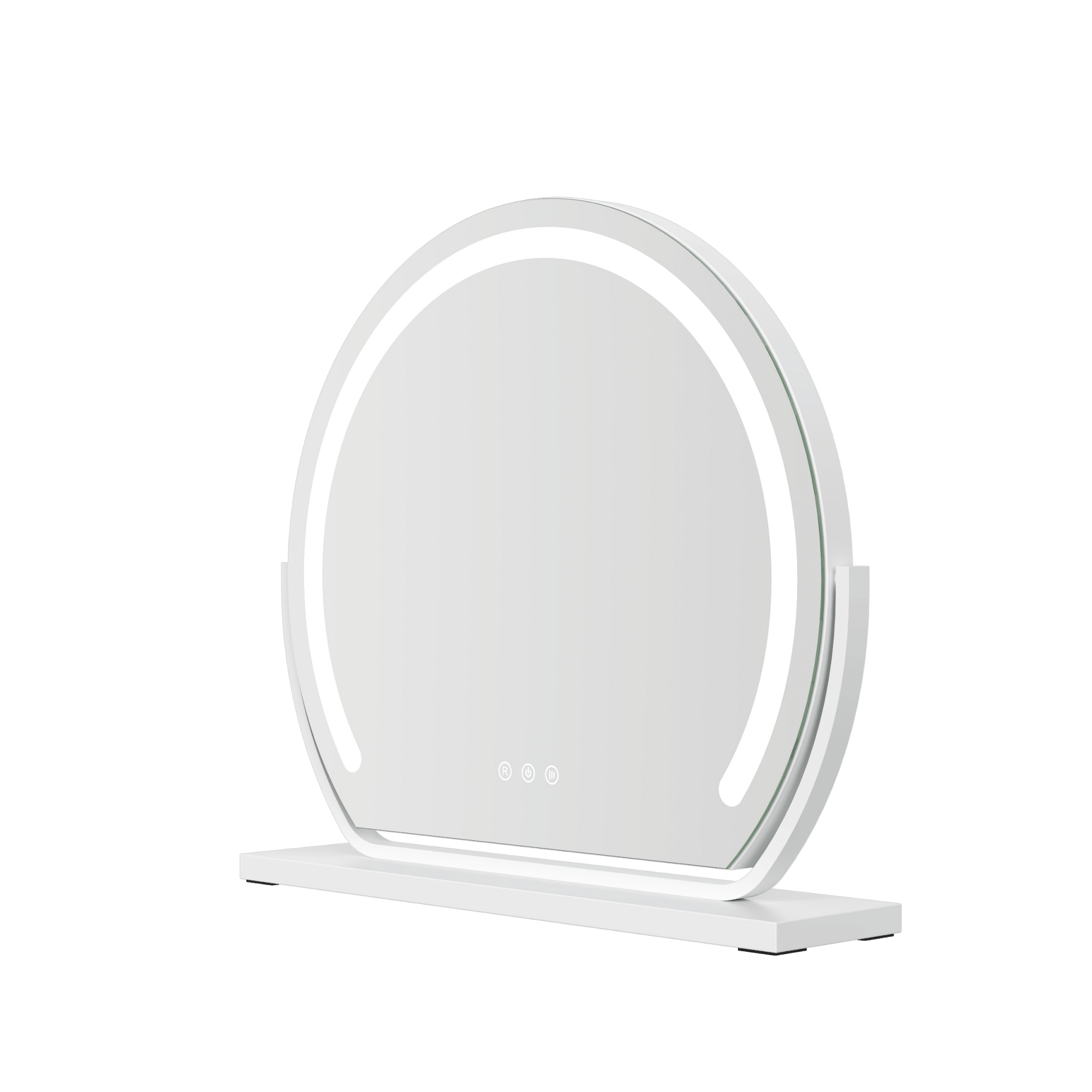 Mila LED Vanity Mirror White | Luxury Home Accessories | Heulog Glow