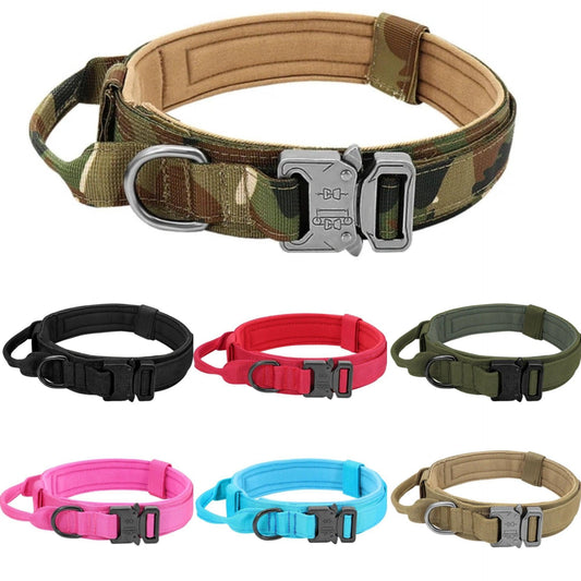 Military Grade Tactical Dog Collar & Lead | Luxury Home Accessories | Heulog Glow