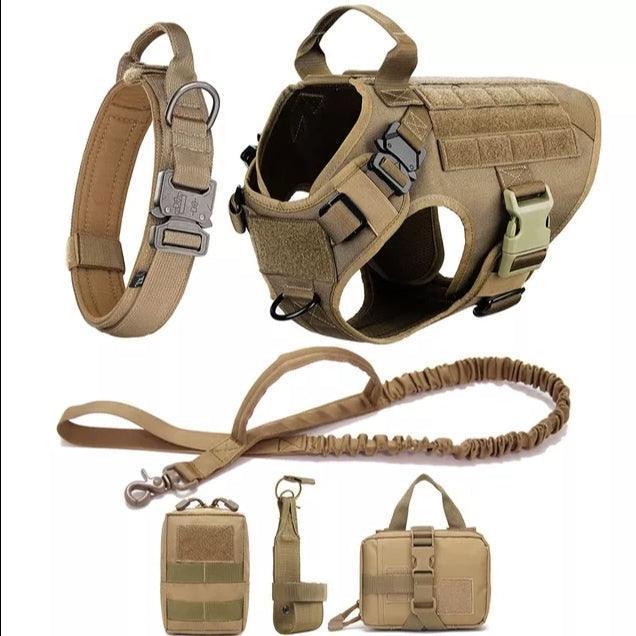 Military Grade Tactical Dog Harness Set | Luxury Home Accessories | Heulog Glow