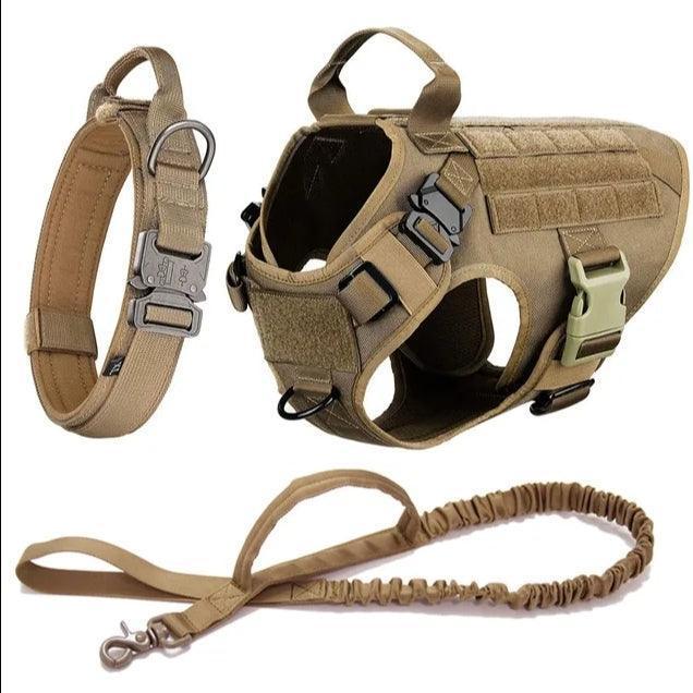 Military Grade Tactical Dog Harness Set | Luxury Home Accessories | Heulog Glow