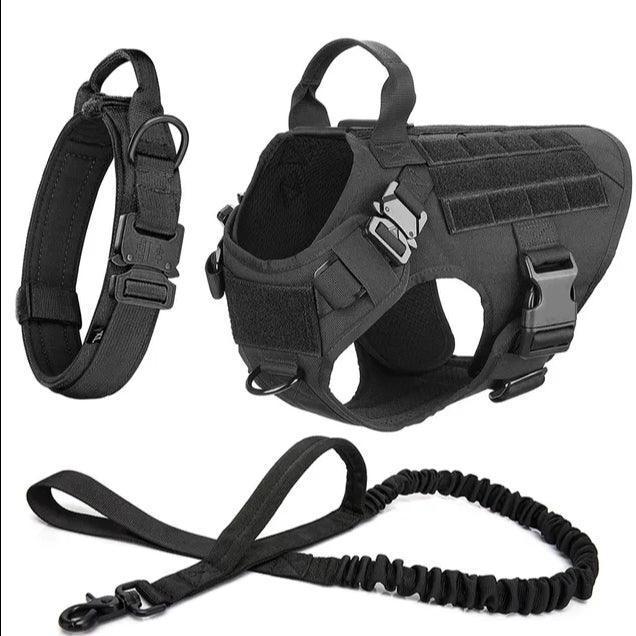 Military Grade Tactical Dog Harness Set | Luxury Home Accessories | Heulog Glow