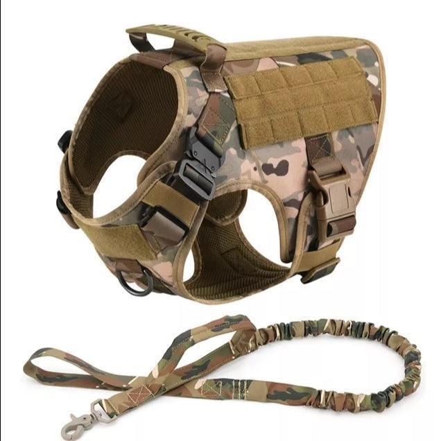 Military Grade Tactical Dog Harness Set | Luxury Home Accessories | Heulog Glow