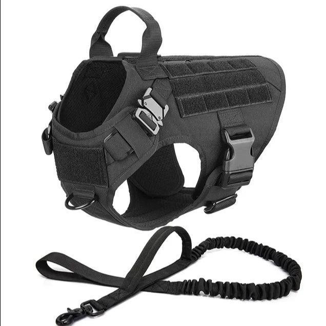 Military Grade Tactical Dog Harness Set | Luxury Home Accessories | Heulog Glow