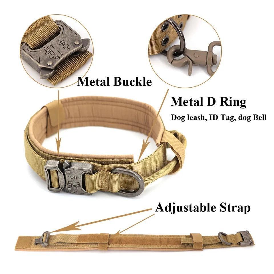 Military Grade Tactical Dog Harness Set | Luxury Home Accessories | Heulog Glow