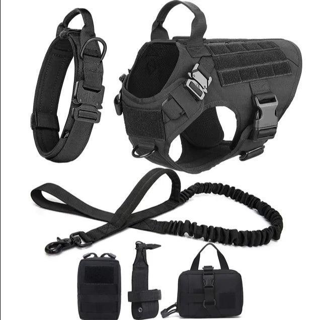 Military Grade Tactical Dog Harness Set | Luxury Home Accessories | Heulog Glow