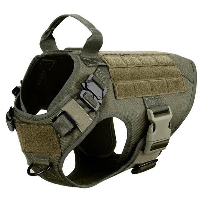 Military Grade Tactical Dog Harness Set | Luxury Home Accessories | Heulog Glow