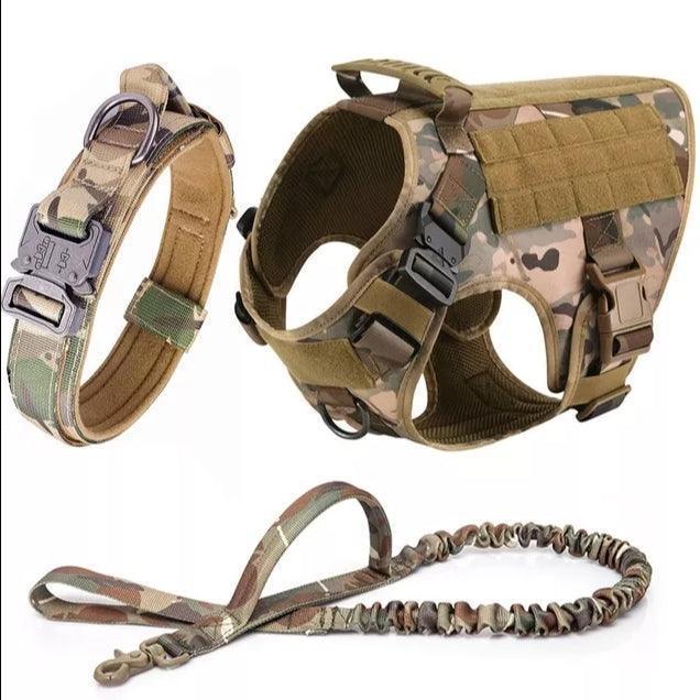 Military Grade Tactical Dog Harness Set | Luxury Home Accessories | Heulog Glow