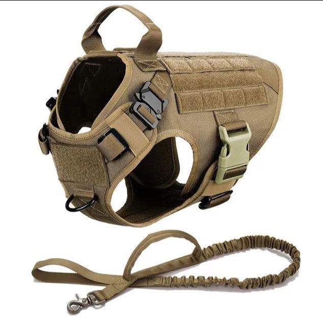 Military Grade Tactical Dog Harness Set | Luxury Home Accessories | Heulog Glow