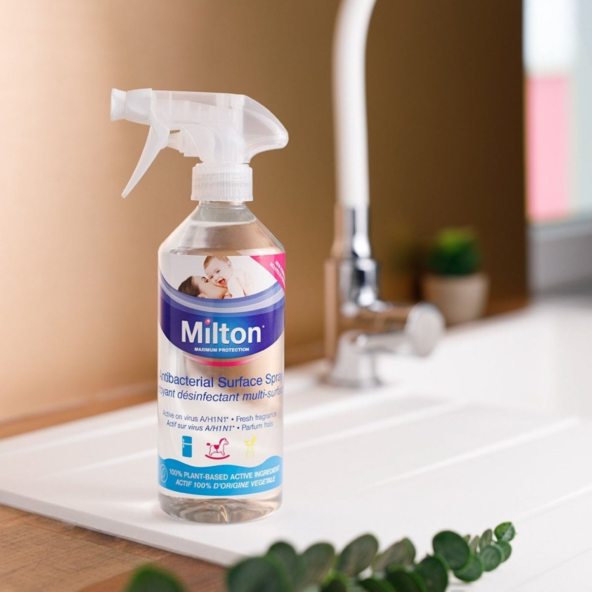 Milton Antibacterial Surface Spray 500ml | Luxury Home Accessories | Heulog Glow