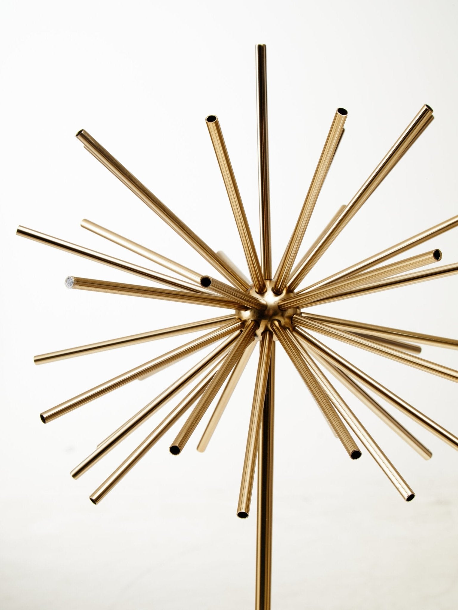 Milton Metal Sculpture on Acrylic Stand | Luxury Home Accessories | Heulog Glow