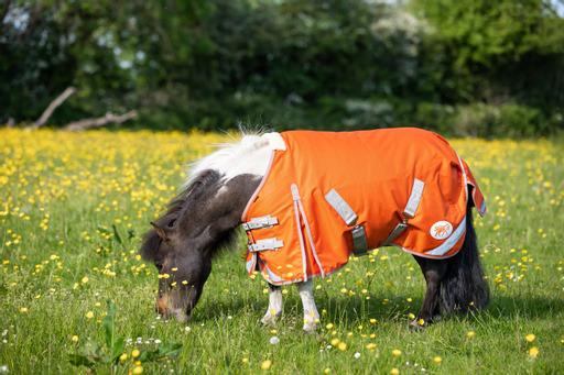 MINI 0g Turnout Rug - Orange | Luxury Home Accessories | Heulog Glow