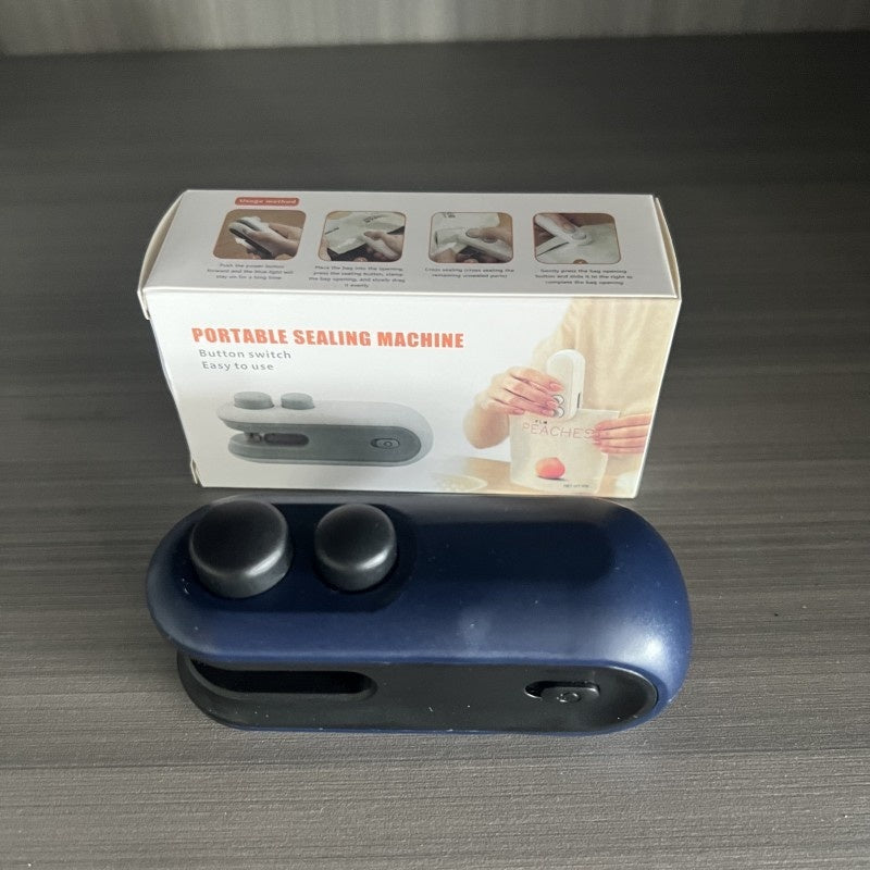 Mini 2 In 1 Sealer Heat Sealer Bag Opening Machine For Snacks Home USB Sealer Vacuum Sealer Snacks Plastic Bag Heat Sealer | Luxury Home Accessories | Heulog Glow