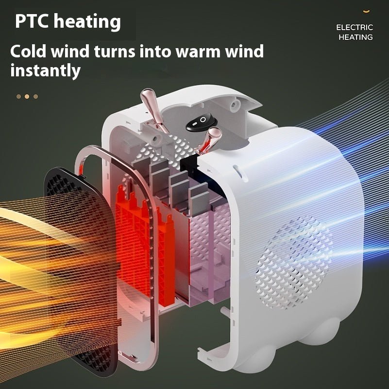Mini Fan Heater Small Household Heater | Luxury Home Accessories | Heulog Glow