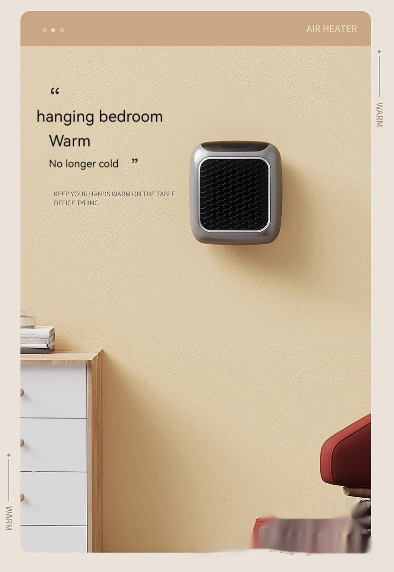 Mini Fan Heater Wall-mounted Dormitory Warm Artifact | Luxury Home Accessories | Heulog Glow