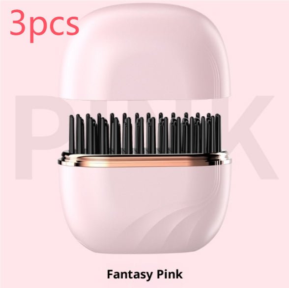 Mini Hair Straightening Comb Wireless Charging Portable Multifunctional Hair Care Not Hurt Hair Styling Comb Hair Straightener | Luxury Home Accessories | Heulog Glow