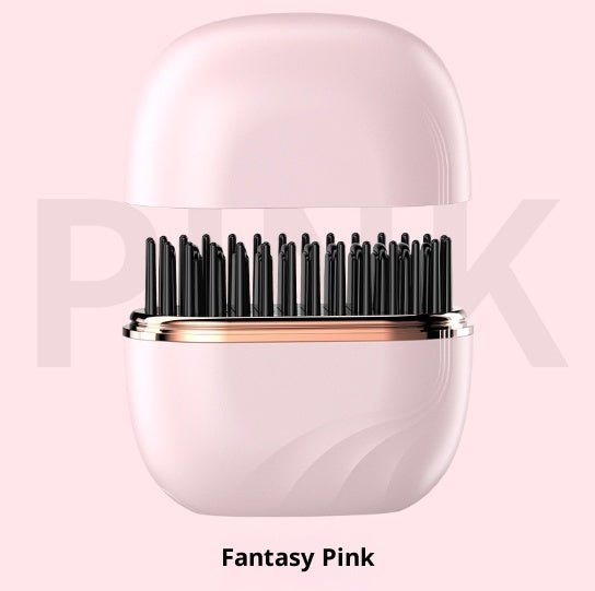 Mini Hair Straightening Comb Wireless Charging Portable Multifunctional Hair Care Not Hurt Hair Styling Comb Hair Straightener | Luxury Home Accessories | Heulog Glow