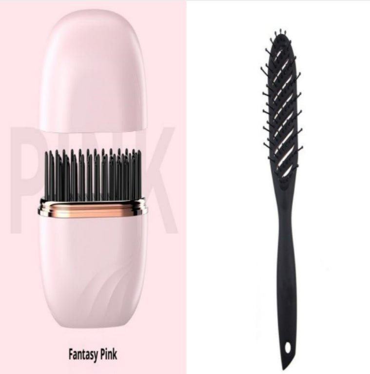 Mini Hair Straightening Comb Wireless Charging Portable Multifunctional Hair Care Not Hurt Hair Styling Comb Hair Straightener | Luxury Home Accessories | Heulog Glow