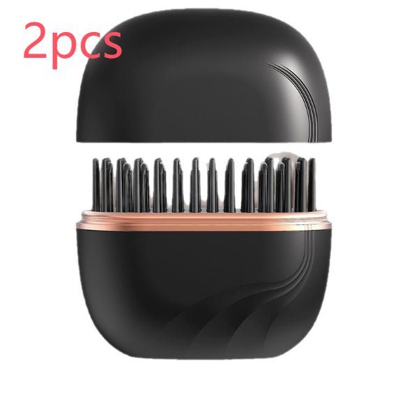 Mini Hair Straightening Comb Wireless Charging Portable Multifunctional Hair Care Not Hurt Hair Styling Comb Hair Straightener | Luxury Home Accessories | Heulog Glow