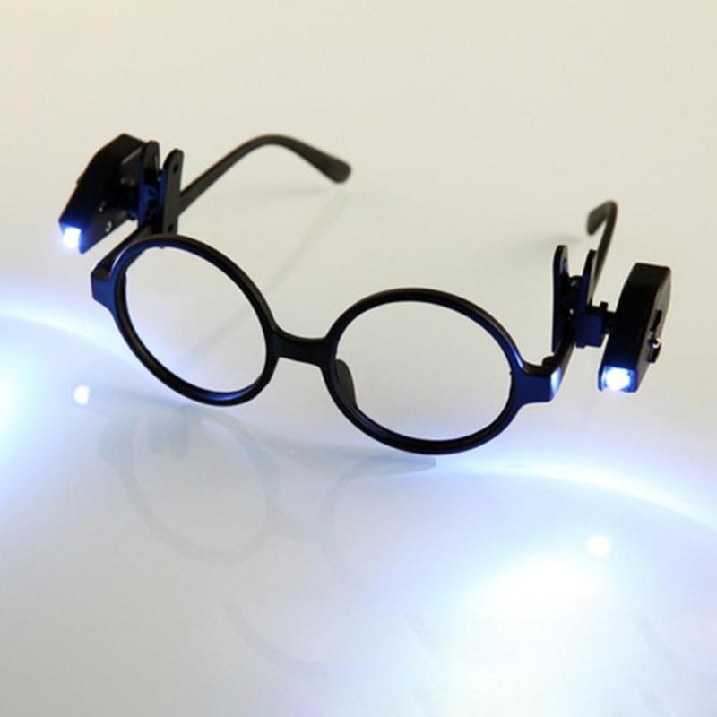 Mini LED Flashlight Glasses Light Adjustable LED Light New Eyeglass Clip Light | Luxury Home Accessories | Heulog Glow