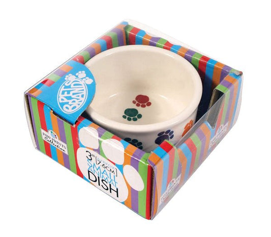 Mini Mates Paw Print Bowl | Luxury Home Accessories | Heulog Glow
