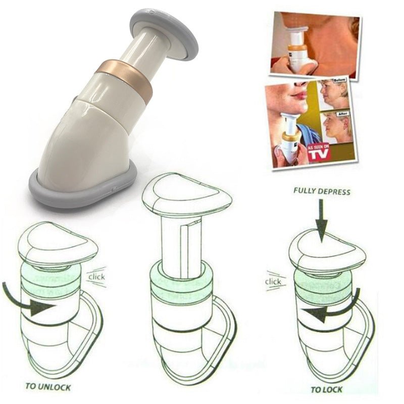 Mini Neckline Slimmer Neck Exerciser Chin Massager | Luxury Home Accessories | Heulog Glow