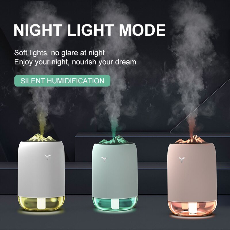 Mini USB Humidifier Atomizer Home Humidifier Refill Onboard Humidifier | Luxury Home Accessories | Heulog Glow