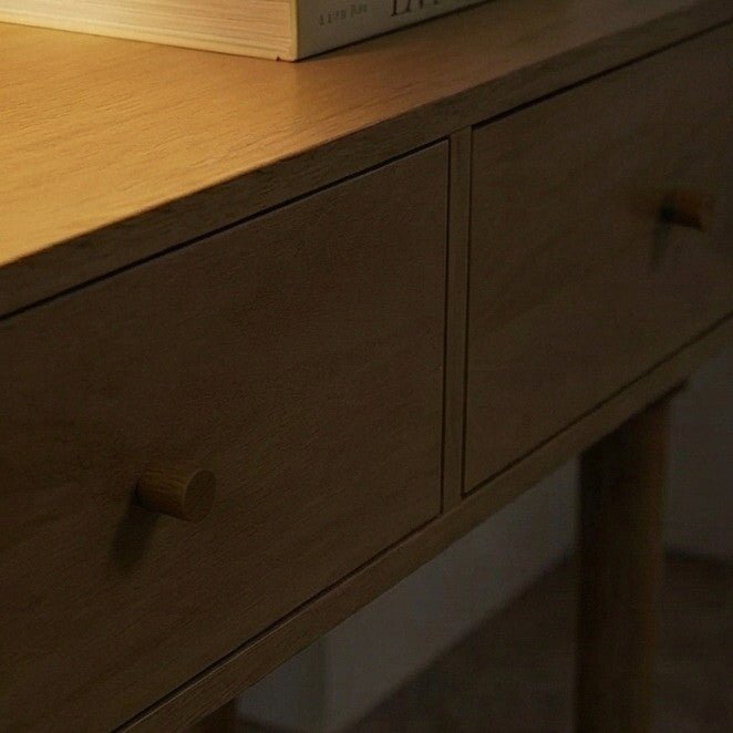 Minimalist Mango Oslo Console, Dressing Table, and Desk | Luxury Home Accessories | Heulog Glow