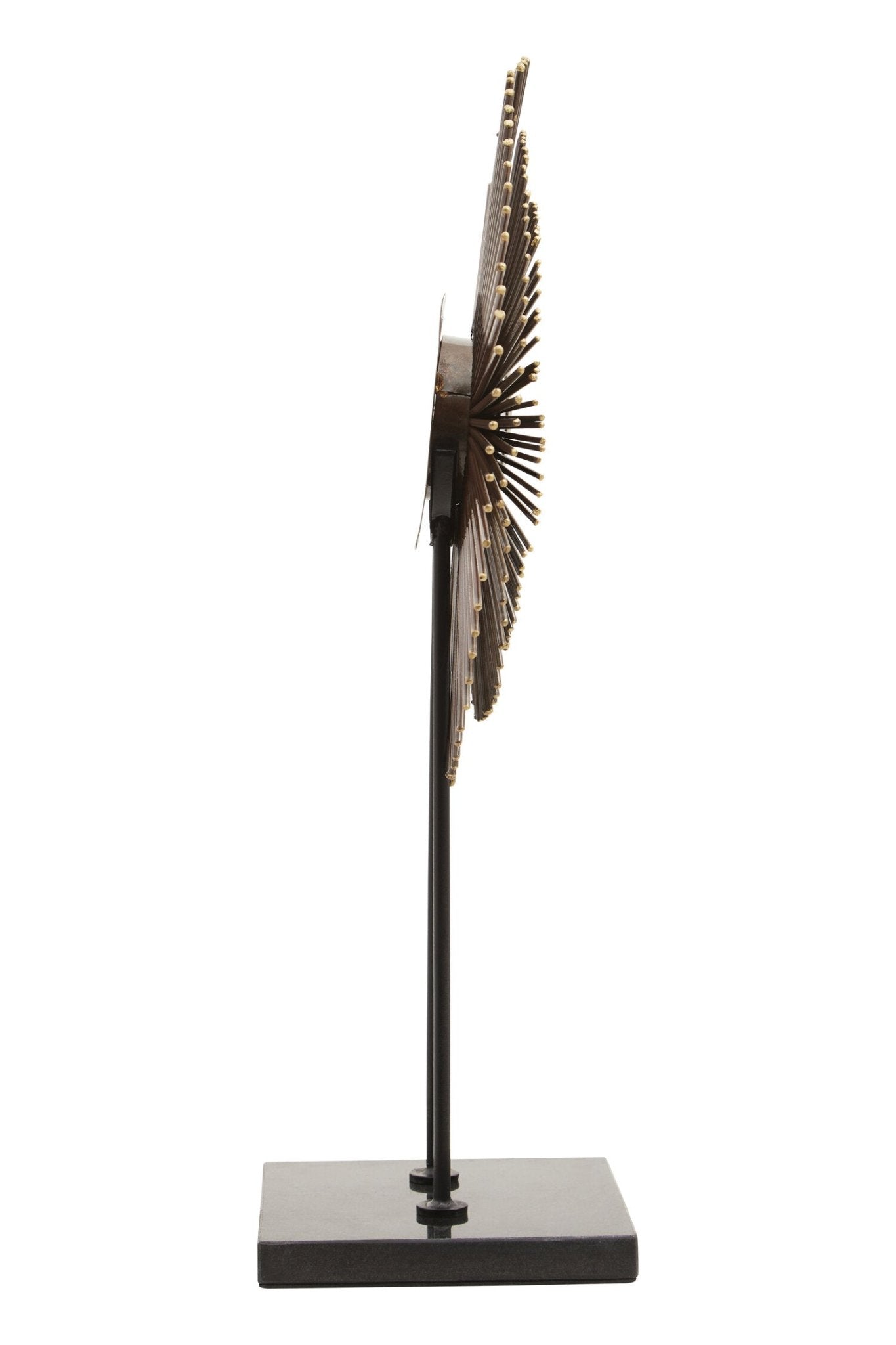 Mirano Black Finish Quill Sculpture | Luxury Home Accessories | Heulog Glow