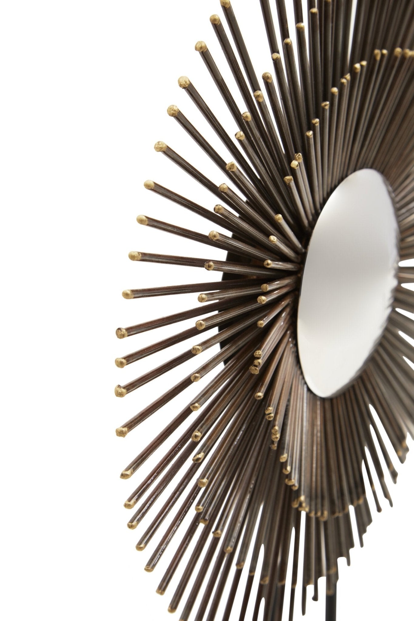 Mirano Black Finish Quill Sculpture | Luxury Home Accessories | Heulog Glow