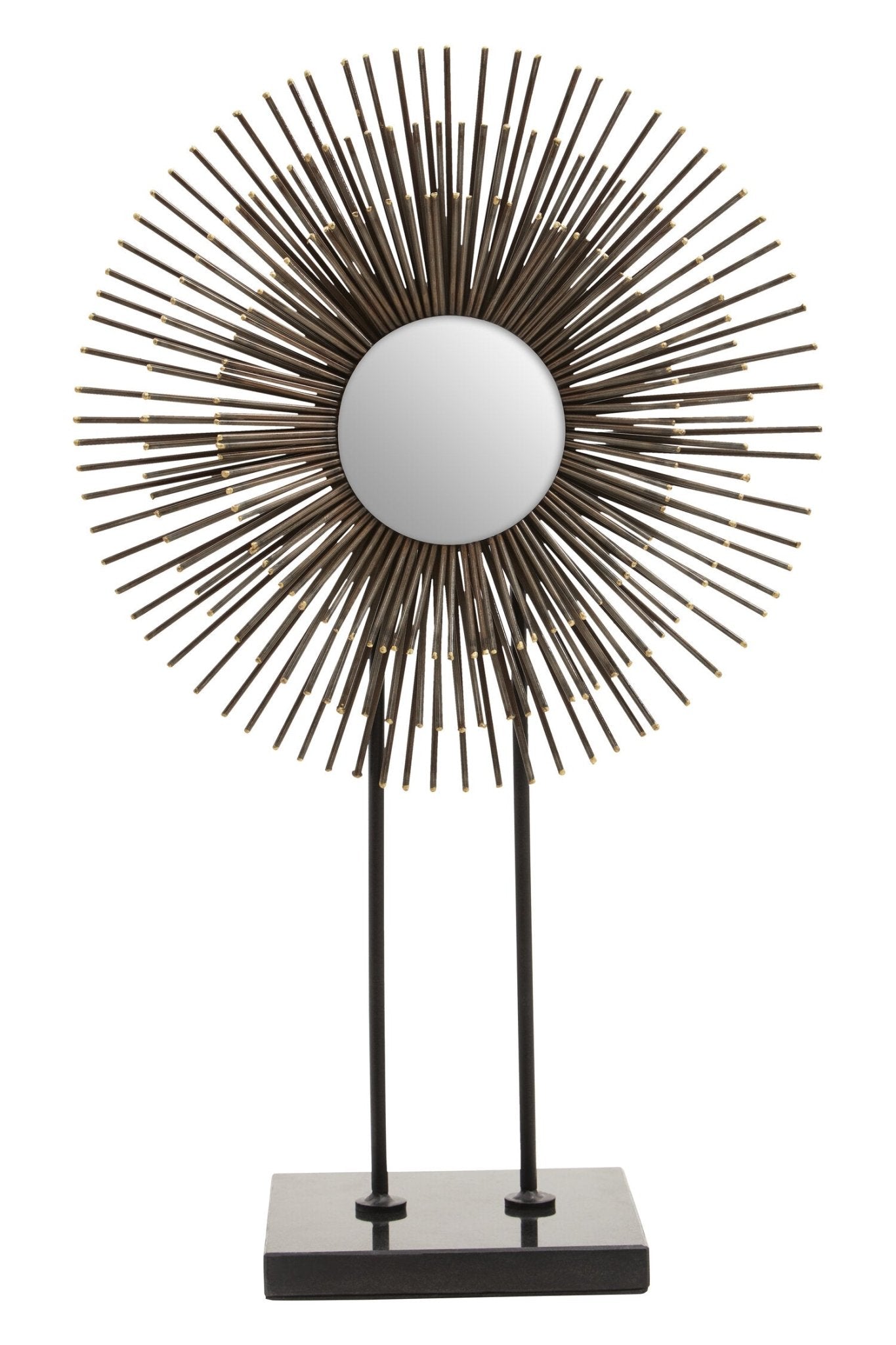 Mirano Black Finish Quill Sculpture | Luxury Home Accessories | Heulog Glow