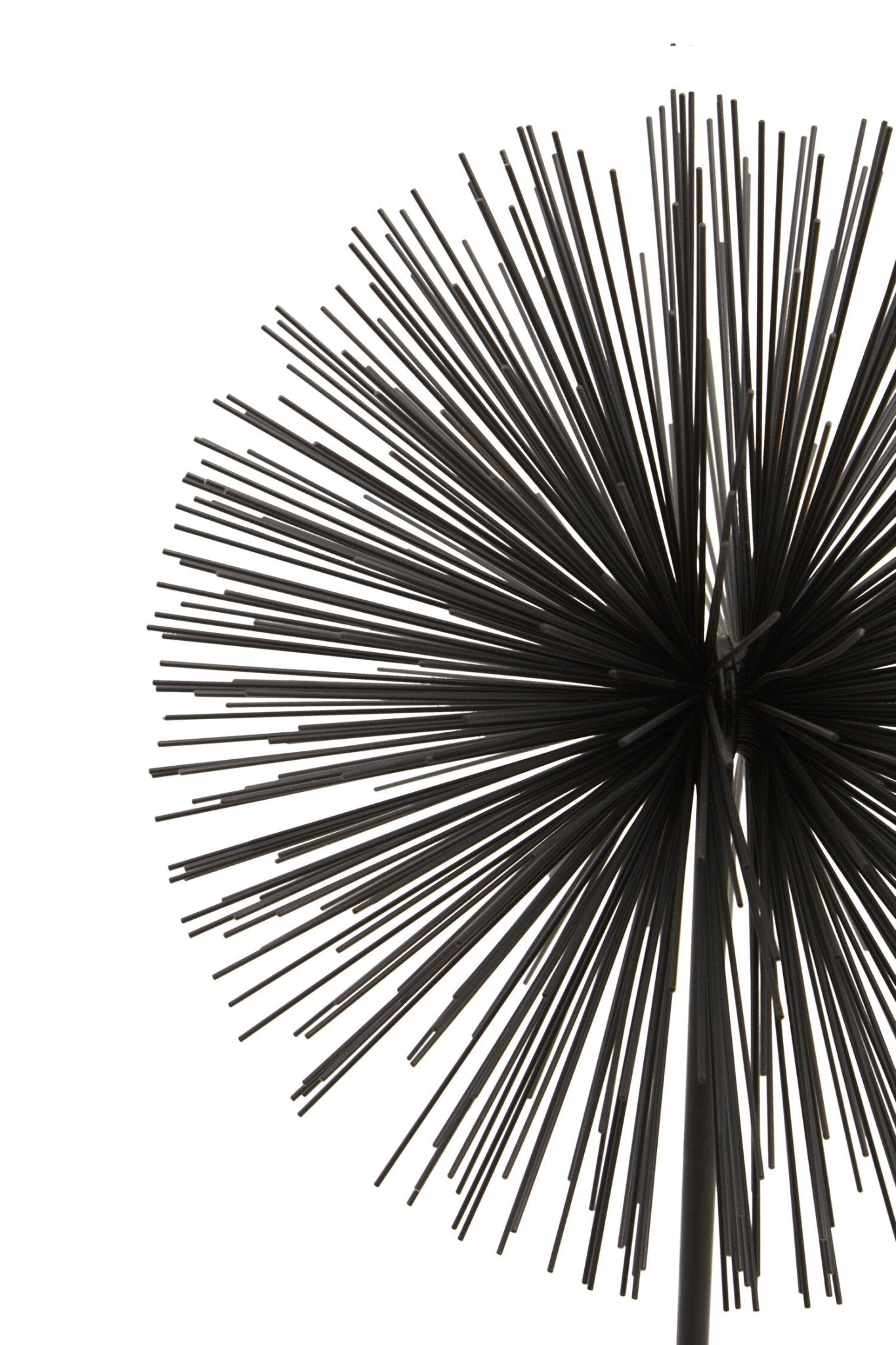 Mirano Black Finish Starburst Sculpture | Luxury Home Accessories | Heulog Glow