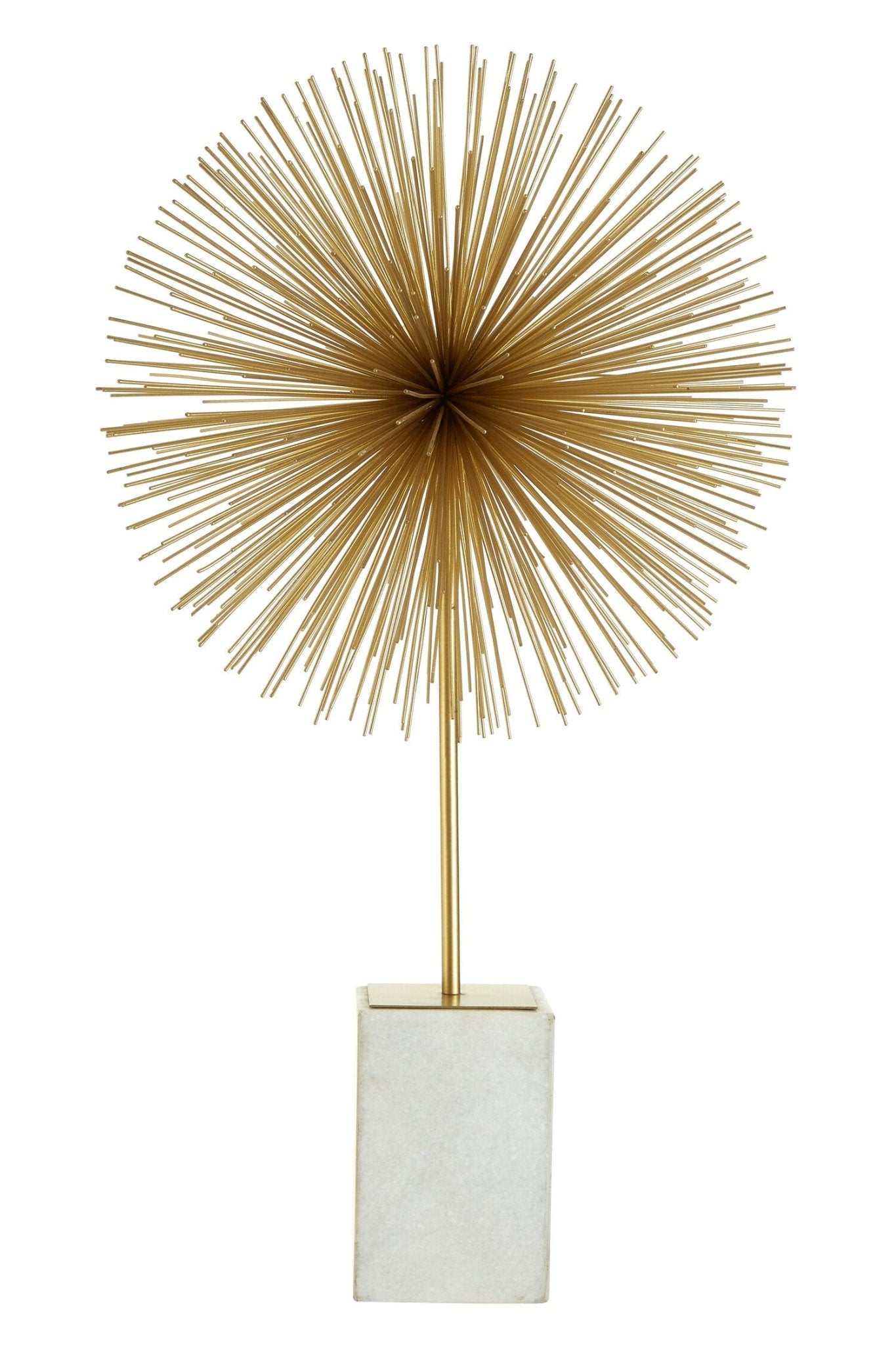 Mirano Gold Finish Starburst Sculpture | Luxury Home Accessories | Heulog Glow