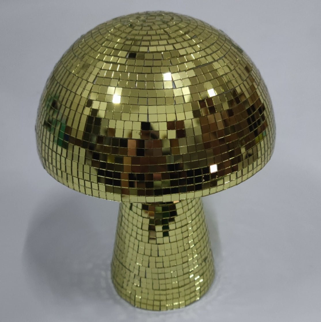 Mirror Glass Brick Mushroom Disco Ball Upholstery | Luxury Home Accessories | Heulog Glow