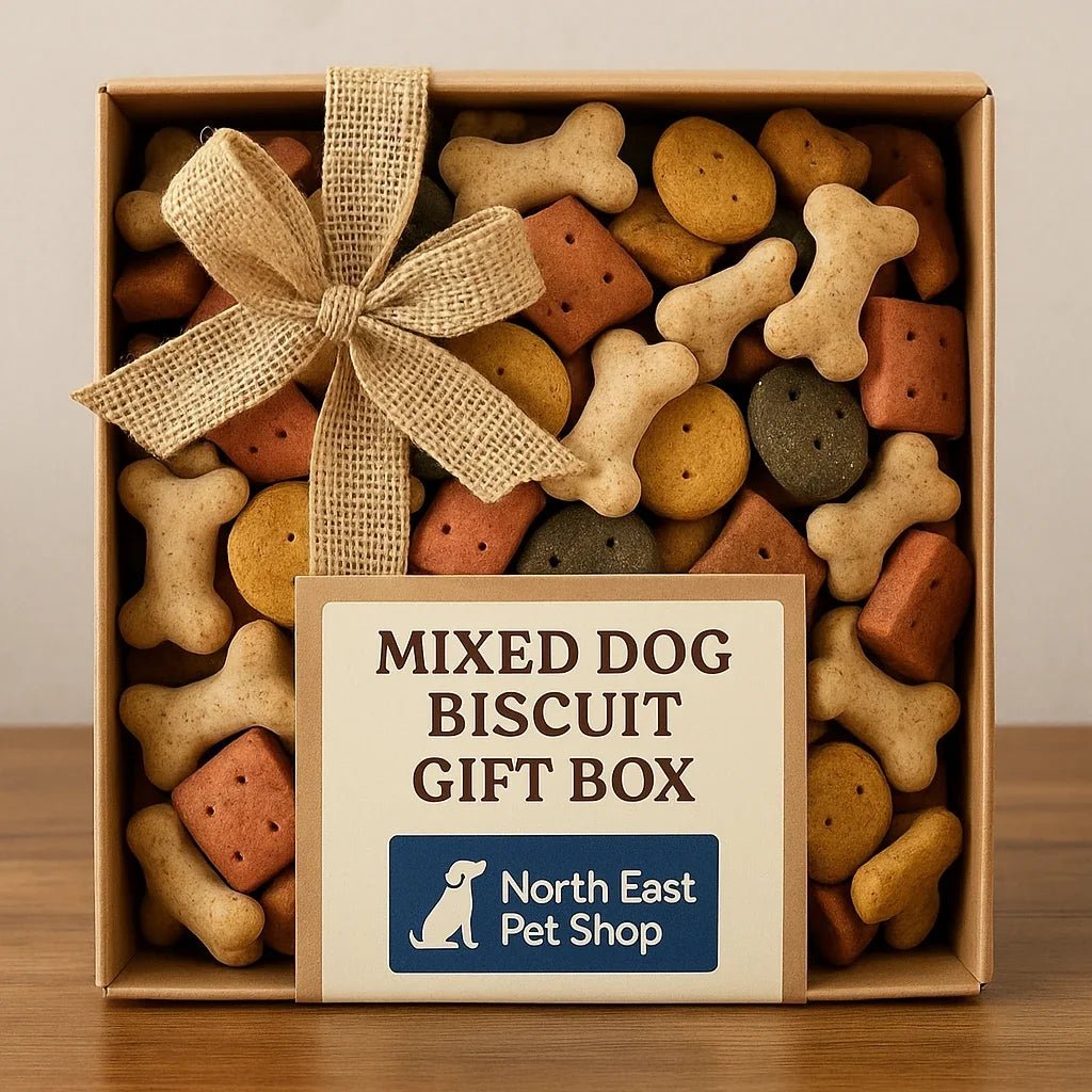 Mixed Dog Biscuit Box (1kg) | Luxury Home Accessories | Heulog Glow