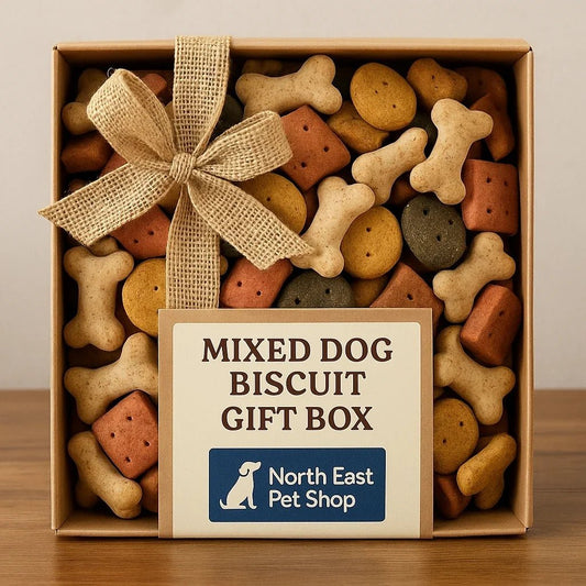 Mixed Dog Biscuit Box (1kg) | Luxury Home Accessories | Heulog Glow