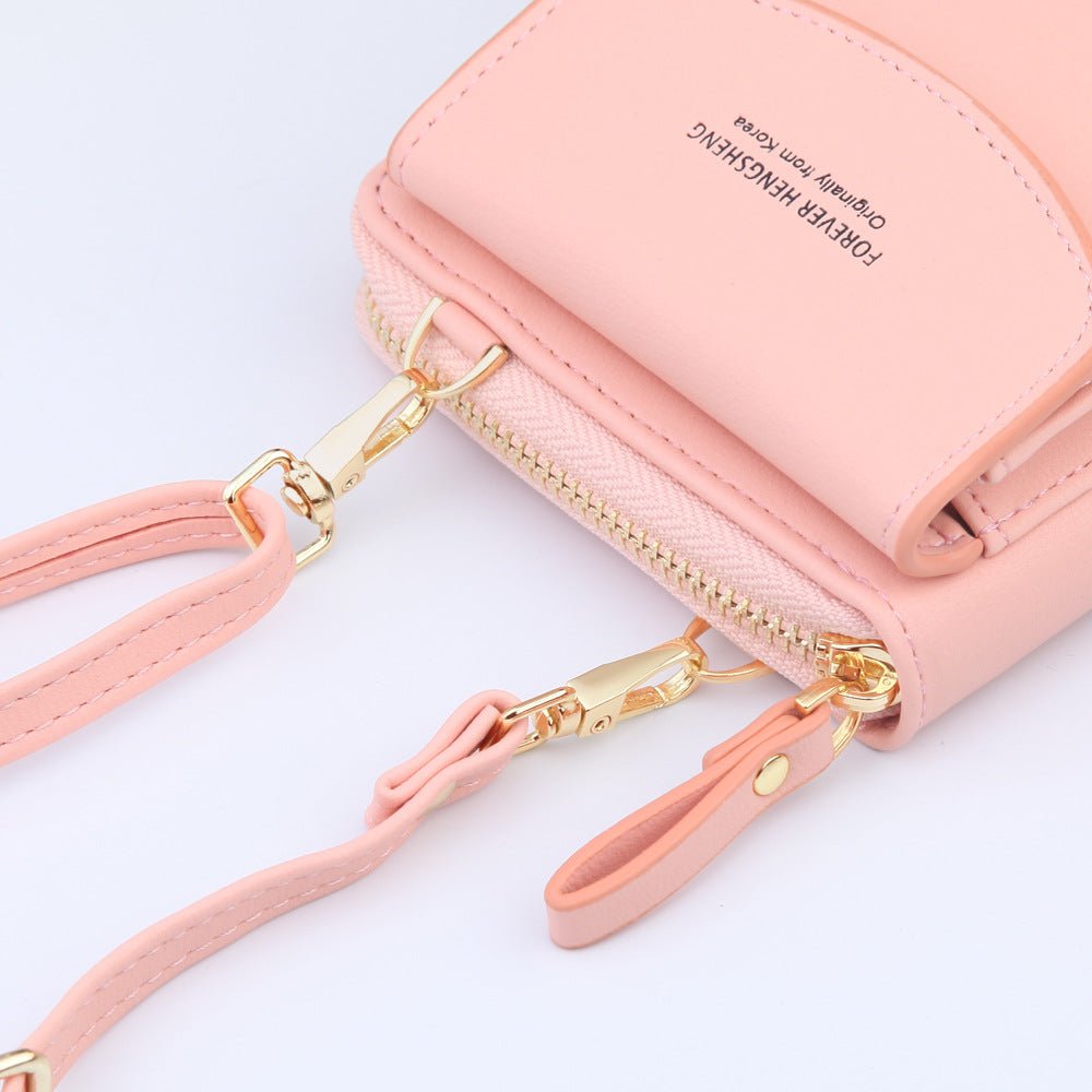 Mobile Phone Bag Zipper Women Diagonal Bag | Luxury Home Accessories | Heulog Glow