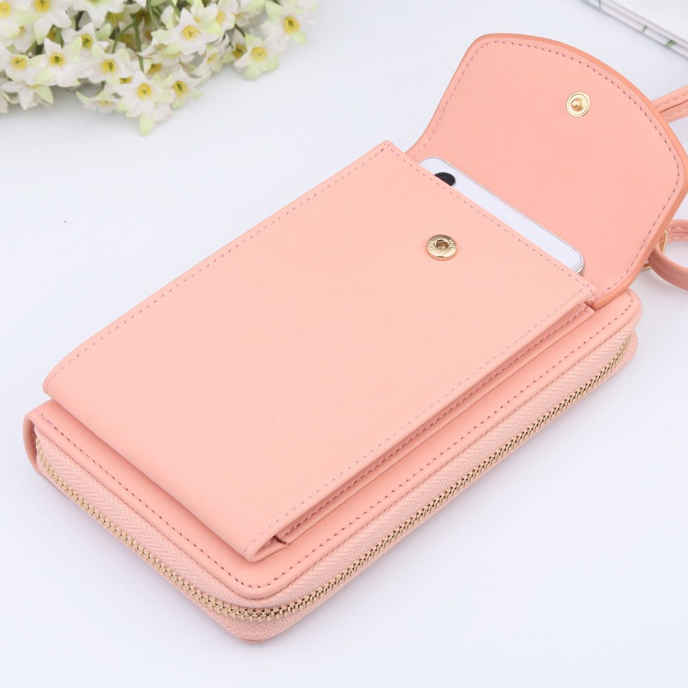 Mobile Phone Bag Zipper Women Diagonal Bag | Luxury Home Accessories | Heulog Glow
