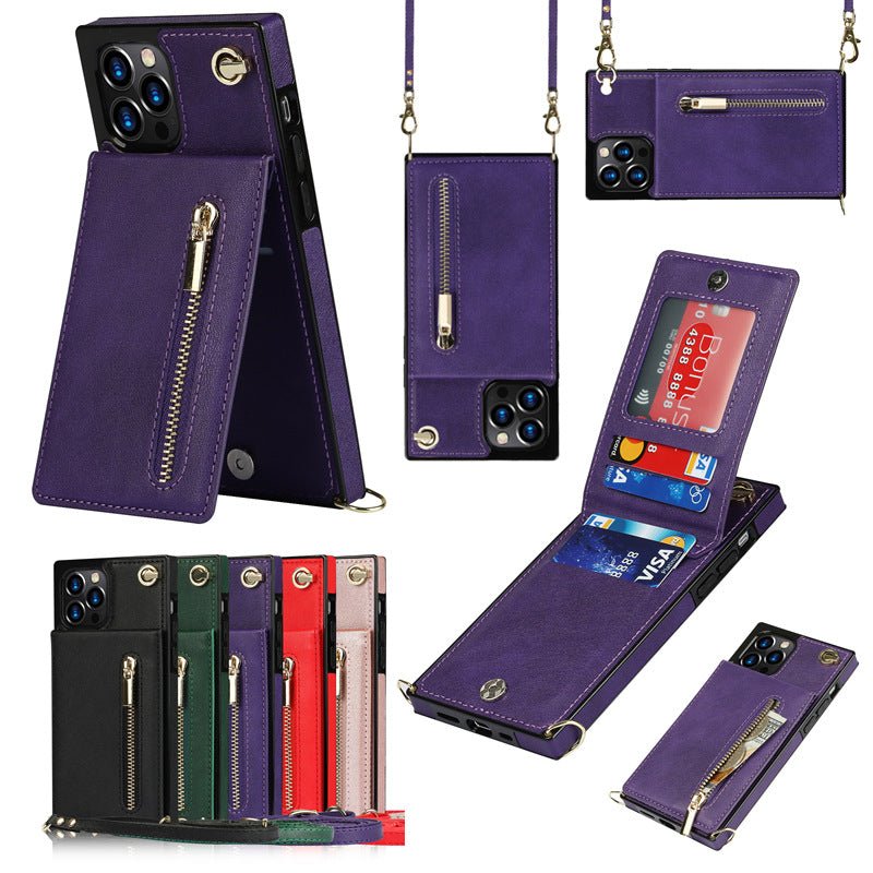 Mobile Phone Case Leather Messenger Protective Cover | Luxury Home Accessories | Heulog Glow