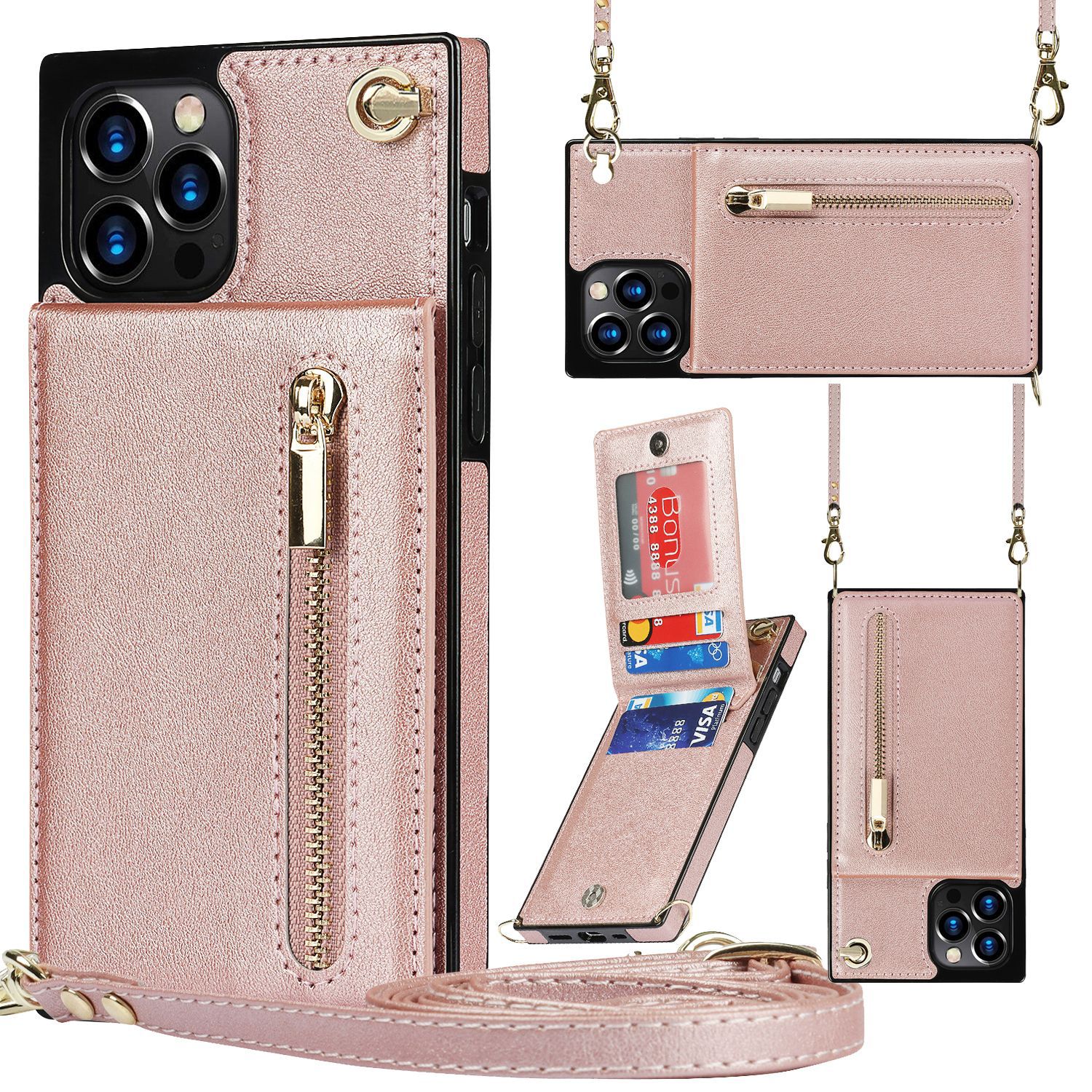 Mobile Phone Case Leather Messenger Protective Cover | Luxury Home Accessories | Heulog Glow