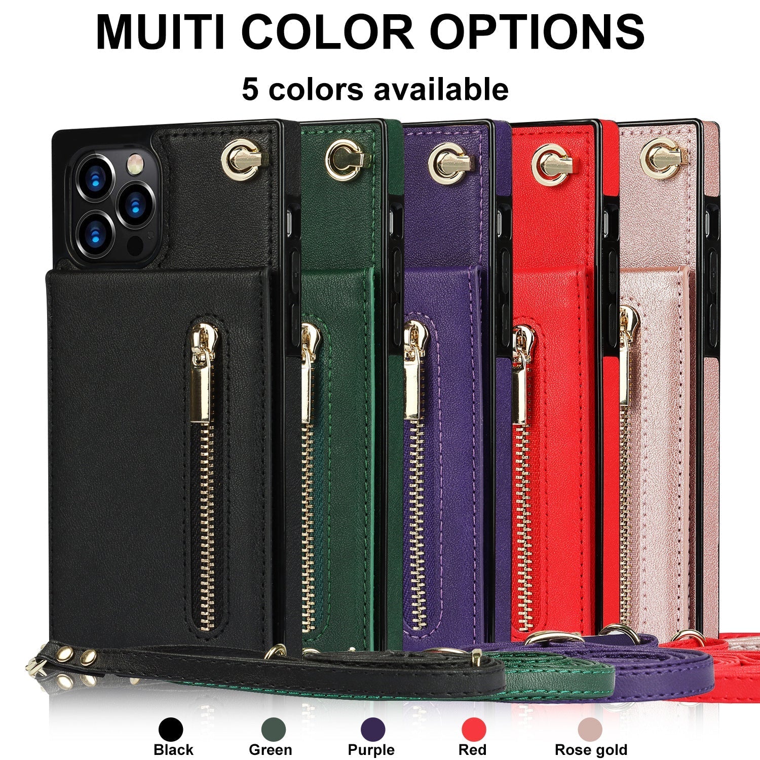 Mobile Phone Case Leather Messenger Protective Cover | Luxury Home Accessories | Heulog Glow