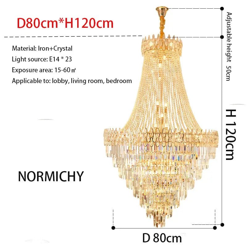 Modern Crystal Chandelier | Luxury Home Accessories | Heulog Glow