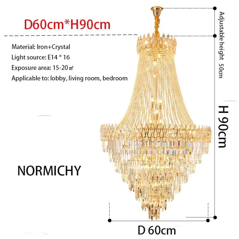 Modern Crystal Chandelier | Luxury Home Accessories | Heulog Glow