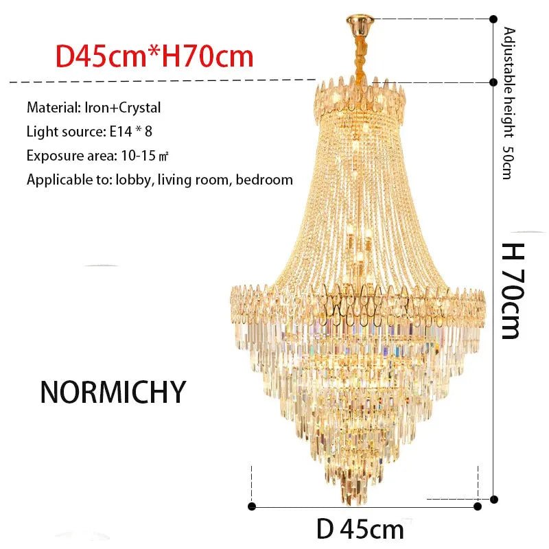 Modern Crystal Chandelier | Luxury Home Accessories | Heulog Glow